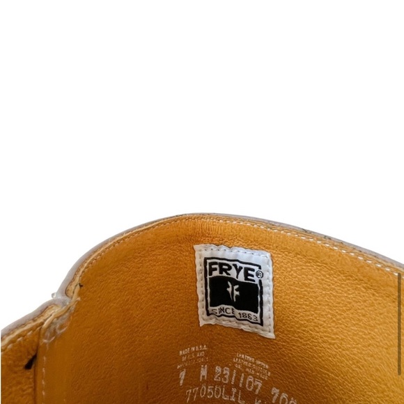 Frye Vintage Knee High Lilac Purple Campus Boots Size 7 - Picture 11 of 12